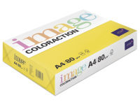 Spalvotas popierius IMAGE COLORACTION Sevilla, 80g/m2, A4, 500 lapų, Dark Yellow