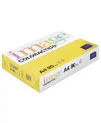 Spalvotas popierius IMAGE COLORACTION Sevilla, 80g/m2, A4, 500 lapų, Dark Yellow