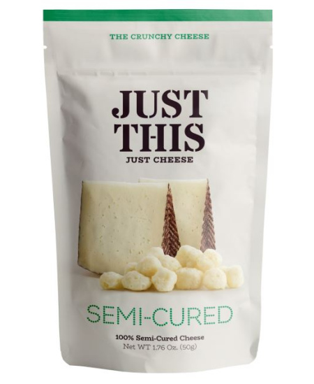 Sūrio užkandis JUST THIS Semi Cured, 50 g