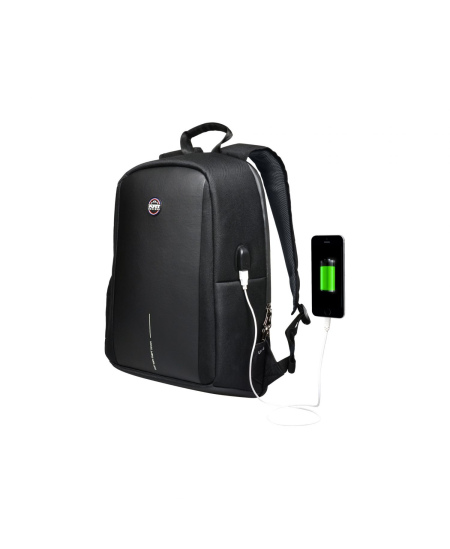 PORT DESIGNS ANTI-THEFT Chicago EVO Fits up to size 15.6 ", Black, 13-15.6 ", Shoulder strap, Backpack