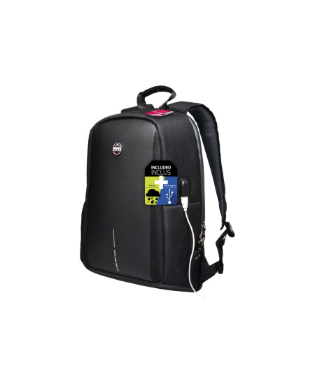 PORT DESIGNS ANTI-THEFT Chicago EVO Fits up to size 15.6 ", Black, 13-15.6 ", Shoulder strap, Backpack