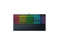 Razer Gaming Keyboard Ornata V3 RGB LED light, NORD, Wired, Black, Razer Mecha-Membrane, Numeric keypad