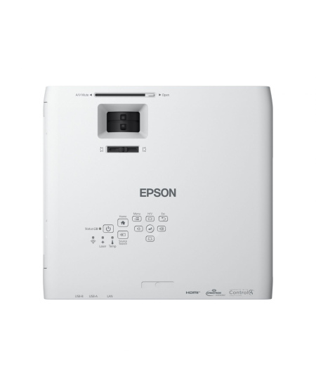 Epson 3LCD projector EB-L260F Full HD (1920x1080), 4600 ANSI lumens, White, Wi-Fi, Lamp warranty 12 month(s)