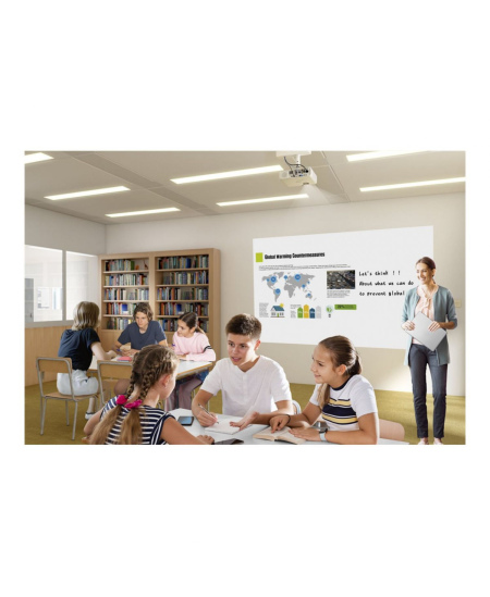 Epson 3LCD projector EB-L260F Full HD (1920x1080), 4600 ANSI lumens, White, Wi-Fi, Lamp warranty 12 month(s)