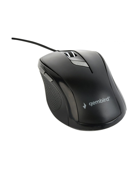 Gembird MUS-6B-01 Optical mouse, Black