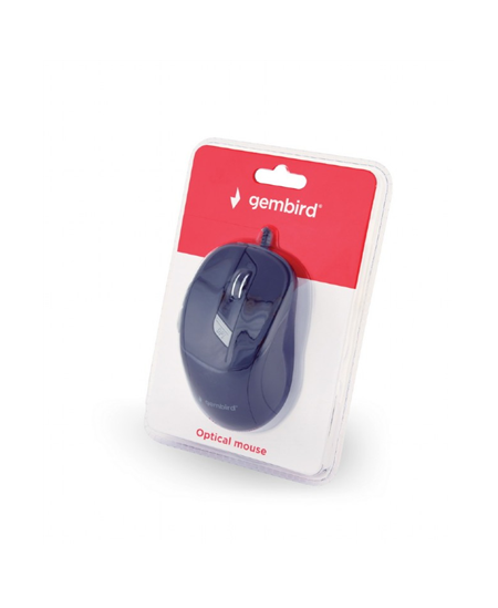 Gembird MUS-6B-01 Optical mouse, Black