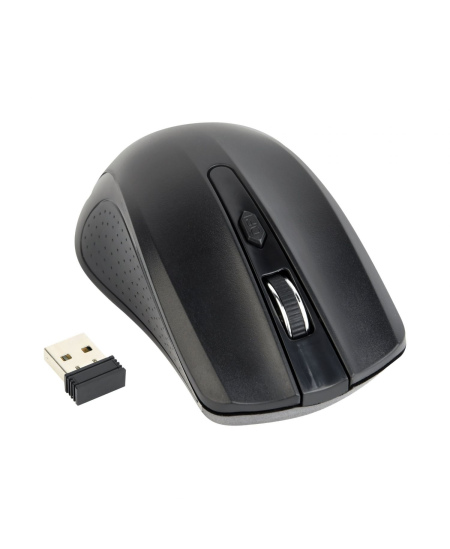 Gembird Mouse MUSW-4B-04 Standard, No, Black, Wireless, No,