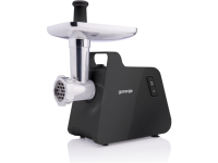 Gorenje Meat grinder | MG2001SB | Black/Stainless Steel | 2000 W | Number of speeds 1 | Throughput (kg/min) 2.6