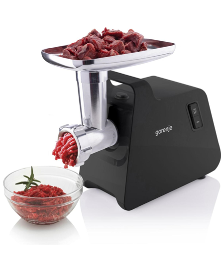 Gorenje Meat grinder | MG2001SB | Black/Stainless Steel | 2000 W | Number of speeds 1 | Throughput (kg/min) 2.6