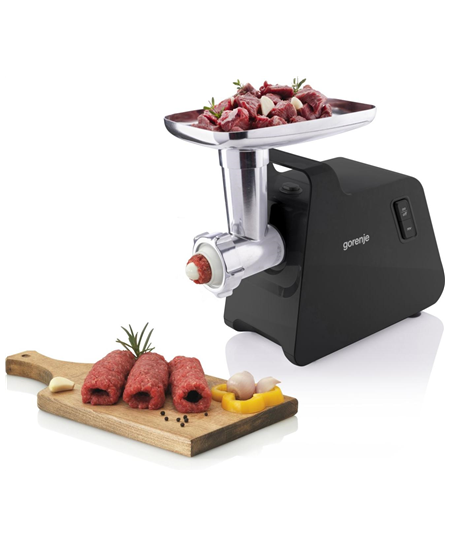 Gorenje Meat grinder | MG2001SB | Black/Stainless Steel | 2000 W | Number of speeds 1 | Throughput (kg/min) 2.6