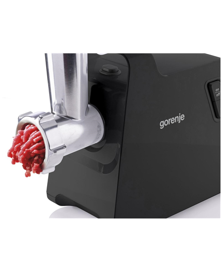 Gorenje Meat grinder | MG2001SB | Black/Stainless Steel | 2000 W | Number of speeds 1 | Throughput (kg/min) 2.6