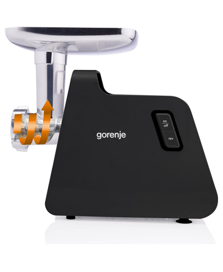 Gorenje Meat grinder | MG2001SB | Black/Stainless Steel | 2000 W | Number of speeds 1 | Throughput (kg/min) 2.6