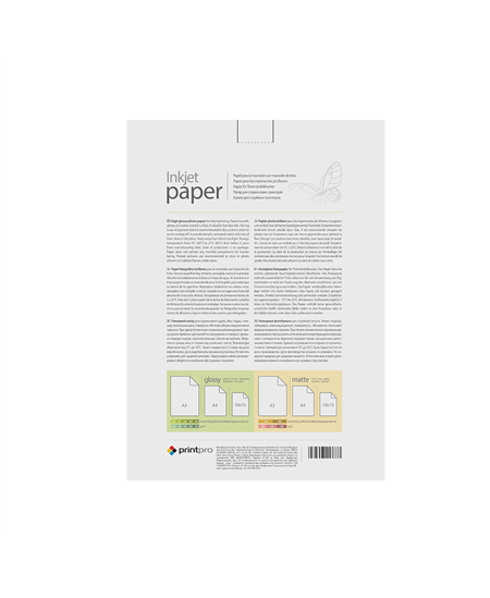 ColorWay PrintPro Photo Paper, 500 sheets | 150 g/m² | A4 | High Glossy