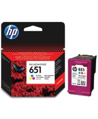 HP 651 Tri-Colour (C2P11AE) Rašalinė kasetė, CMY