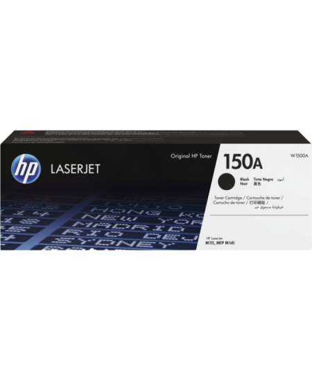 HP 150A (W1500A) kasetė lazeriniams spausdintuvams, Juoda (975 psl.)