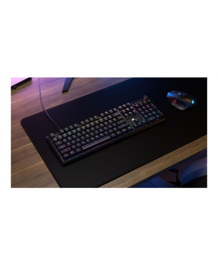 Corsair | Mechanical Gaming Keyboard | K70 CORE RGB | Gaming keyboard | Wired | N/A | Black | USB Type-A | RED