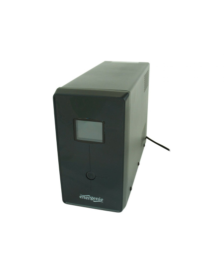 EnerGenie | UPS with USB and LCD display, Black | 1200 VA