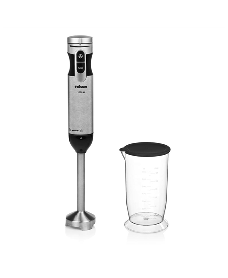 Tristar | MX-4828 | Hand Blender | 1000 W | Number of speeds 1 | Turbo mode | Ice crushing | Stainless Steel