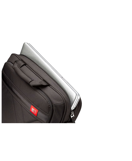 Case Logic | DLC117 | Casual Laptop Bag | Fits up to size 17 " | Laptop Bag | Black | Shoulder strap