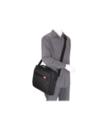Case Logic | DLC117 | Casual Laptop Bag | Fits up to size 17 " | Laptop Bag | Black | Shoulder strap