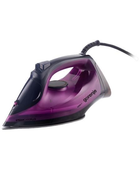 Gorenje SIK2400BKV | Steam Iron | 2400 W | Water tank capacity 450 ml | Continuous steam 40 g/min