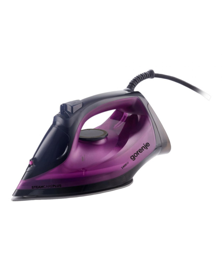 Gorenje SIK2400BKV | Steam Iron | 2400 W | Water tank capacity 450 ml | Continuous steam 40 g/min