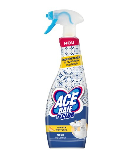 Purškiamas valiklis voniai hypo ACE, 650ml