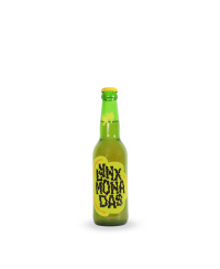 Gazuotas gaivusis gėrimas, LYNXMONADAS Yerba-Mate, su kanapių žiedais, 330ml