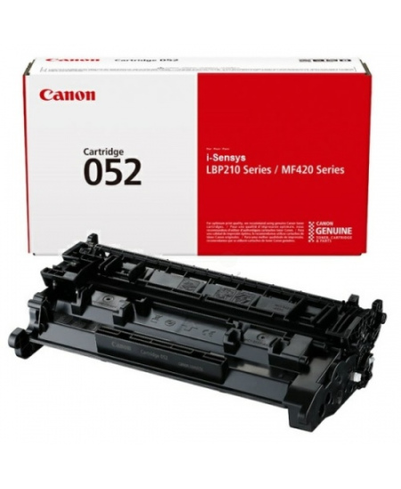 Canon CRG 052 (2199C002) Lazerinė kasetė, Juoda