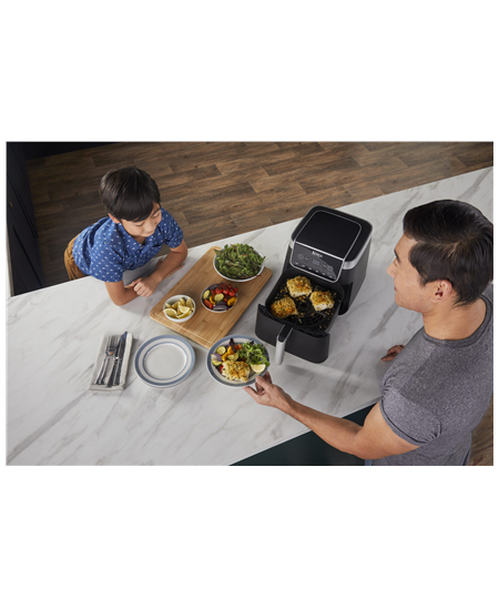 NINJA Air Fryer MAX | AF180EU | Capacity 6.2 L | Black