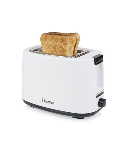 Tristar Toaster | BR-1055 | Power 750 W | Number of slots 2 | Housing material Plastic | White