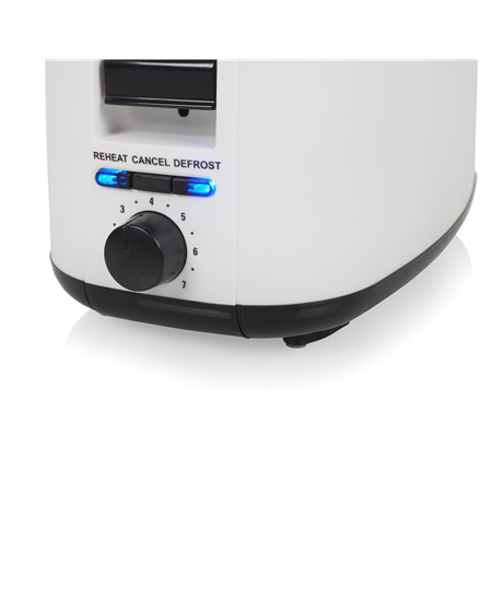 Tristar Toaster | BR-1055 | Power 750 W | Number of slots 2 | Housing material Plastic | White
