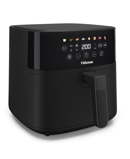Tristar Digital Airfryer | FR-9060 | Power 1700 W | Capacity 6 L | Black | Hot air technology