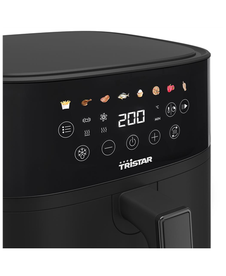 Tristar Digital Airfryer | FR-9060 | Power 1700 W | Capacity 6 L | Black | Hot air technology