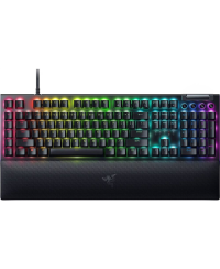 Razer | BlackWidow V4 | Mechanical Gaming keyboard | Wired | RGB LED light | US | Black | Yellow Switches
