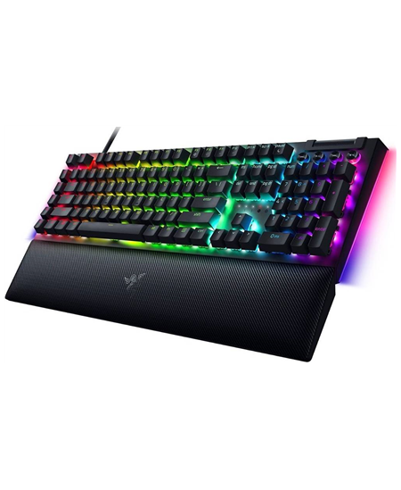 Razer | BlackWidow V4 | Mechanical Gaming keyboard | Wired | RGB LED light | US | Black | Yellow Switches
