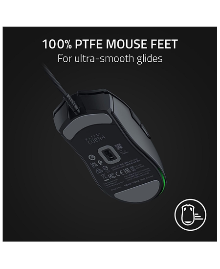 Razer Gaming Mouse  Cobra Wired, 8500 DPI, Black