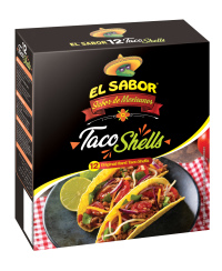 Kukurūzų krepšeliai EL SABOR, 12 vnt, 150 g