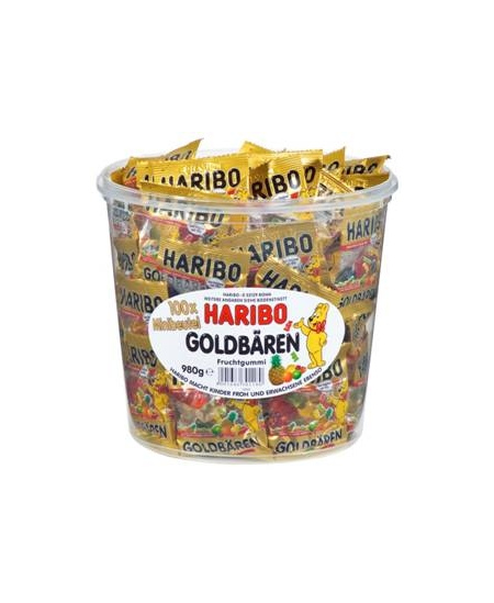 Guminukai HARIBO, Goldbaren, mini, 980 g