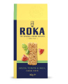 Sūrio trapučiai ROKA Gouda, su pomidorais ir baziliku, 60 g