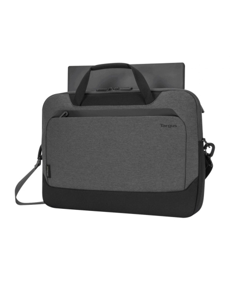 Targus | TBT92602GL | Cypress Briefcase with EcoSmart | Fits up to size 15.6 " | Briefcase | Grey | Shoulder strap