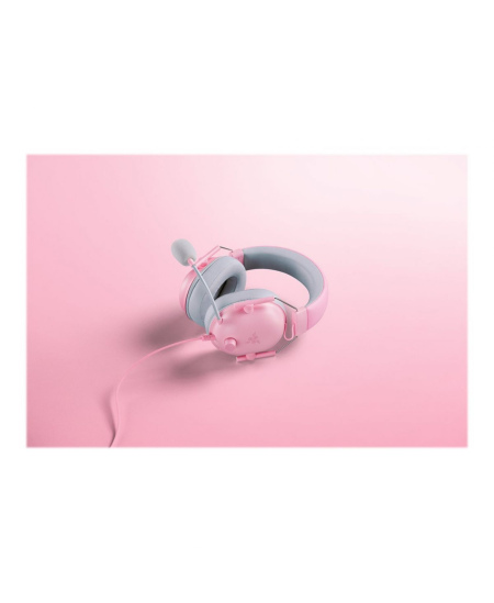 Razer Esports Headset BlackShark V2 X Wired, Over-ear, Microphone, Quartz, 3.5 mm, Noise canceling