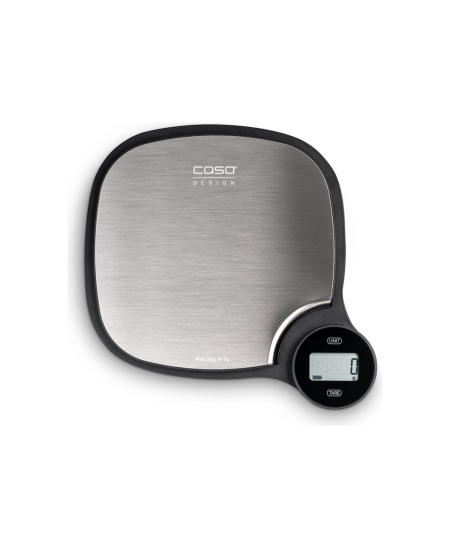 Caso Kitchen EcoMaster Scales Maximum weight (capacity) 5 kg, Graduation 1 g, Stainless Steel