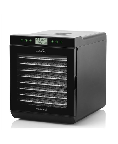 ETA | Fruit dryer | Vital Air II ETA230290000 | Power 650 W | Number of trays 10 | Temperature control | Integrated timer | Blac