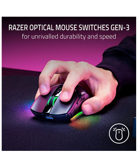 Razer | Cobra Pro | Wireless | Wireless (2.4GHz and Bluetooth) | Black | Yes