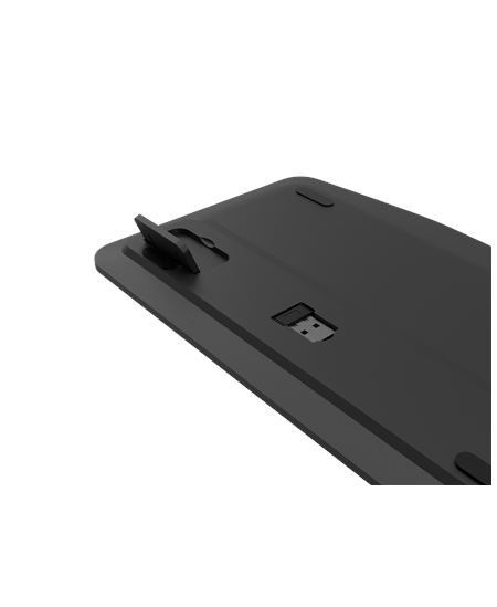 Natec Turbot 2 | Keyboard | Wireless | US | Bluetooth | Black/Gray