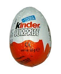 Šokoladinis kiaušinis Kinder Surprise, 20 g