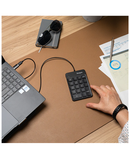 Targus | Numeric EcoSmart | Numeric Keypad | Wired | Black