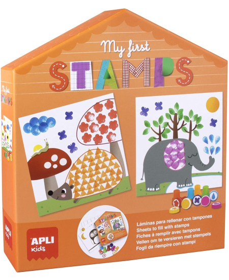 Kūrybinis žaidimas APLI Kids „Mano pirmieji štampai”