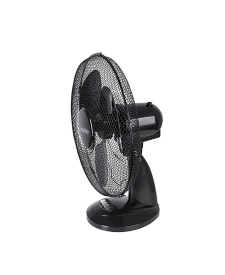 Mesko Fan MS 7308 Table Fan, Number of speeds 2, 30 W, Oscillation, Diameter 23 cm, Black